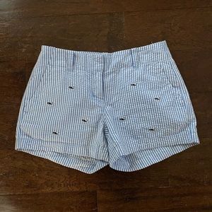 Vineyard vines blue striped whale shorts 🐳